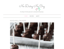Tablet Screenshot of nodairynocry.com